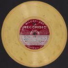 Acetate record with message from Lt. Arthur McIntyre
